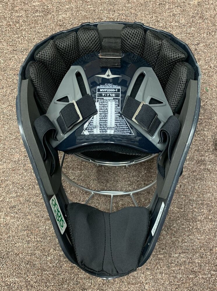 Ensemble De Protection Complet Pour Receveur (catcher) All Star System 7 - Intermédiaire 13-16 Ans - Bleu Marine