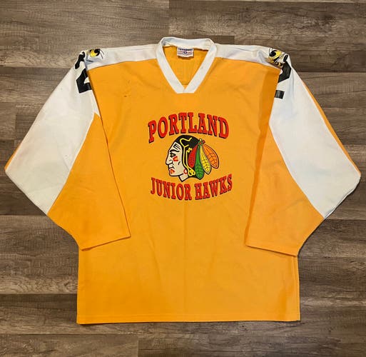 Vintage Portland Jr Winterhawks Jersey