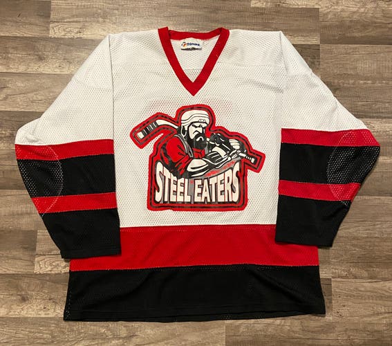 Vintage hockey jersey, Beer League Steel eaters