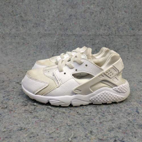 Nike Air Huarache Running Shoes Baby 9C Sneakers White Trainers 704950-110