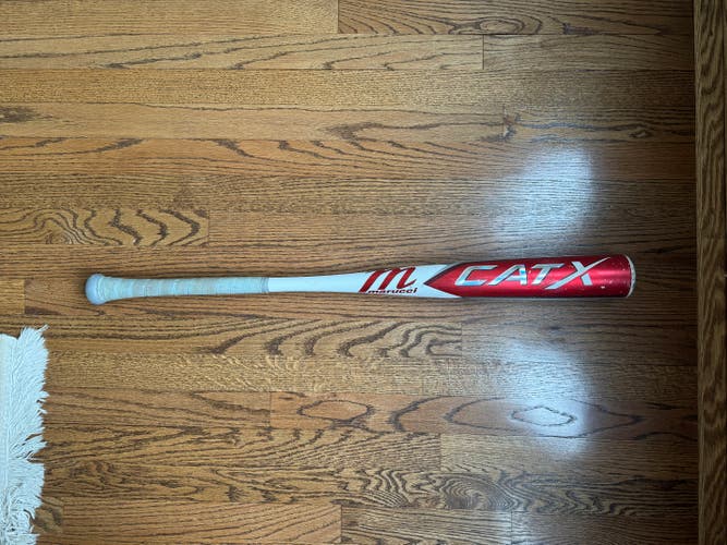 Used 2022 Marucci CAT X BBCOR Certified Bat (-3) Alloy 29 oz 32"
