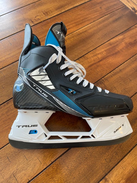 Like new - Used Senior True Regular Width 9.5 TF9 Hockey Skates
