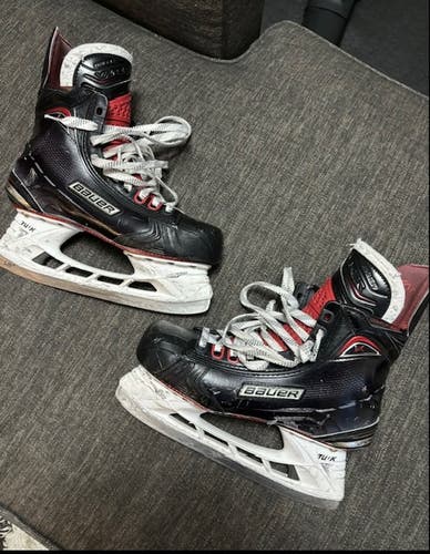 Used Senior Bauer Vapor 1X Hockey Skates Regular Width Size 6.5