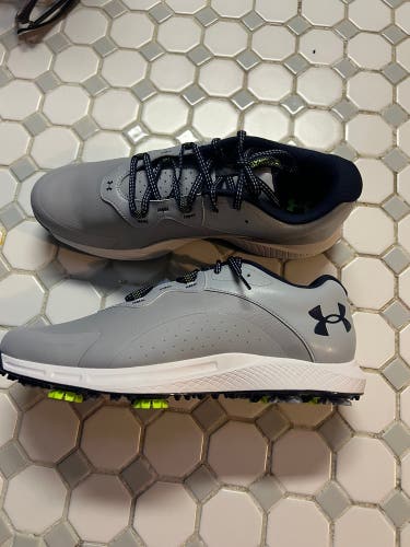 New Men's Under Armour Charged draw 2  Golf Shoes Size 11.5