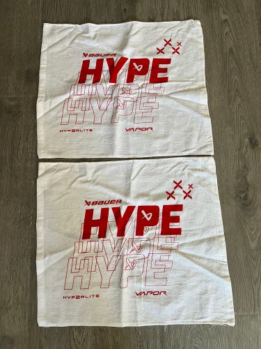 2 Bauer Hyp2rlite Skate Towels