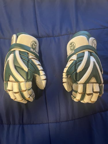 Used CSU Warrior Evo Lacrosse Gloves Large