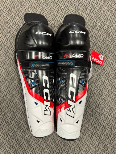 CCM Jetspeed FT680 16” shin pads