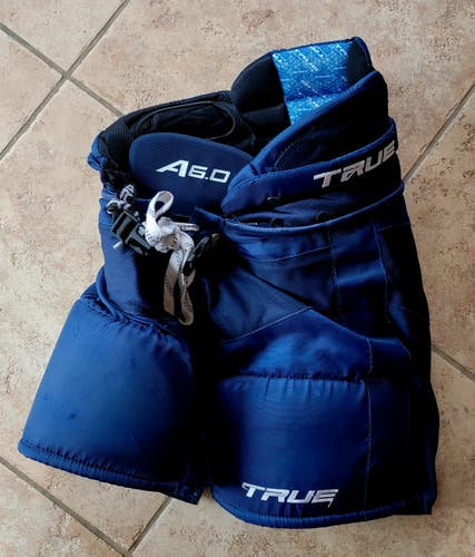 Used Junior Medium True A6.0 Hockey Pants
