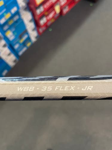 New Junior Warrior Left Hand W88 35 Flex Alpha LX Pro Hockey Stick