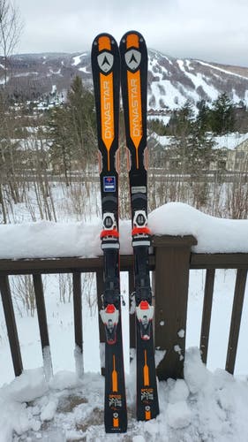 Women's 2018 Dynastar 157 cm Racing Speed WC FIS SL Skis With Bindings Max Din 12