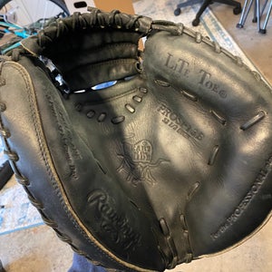 Used Right Hand Throw 32.5" Heart of the hide Catcher's Glove