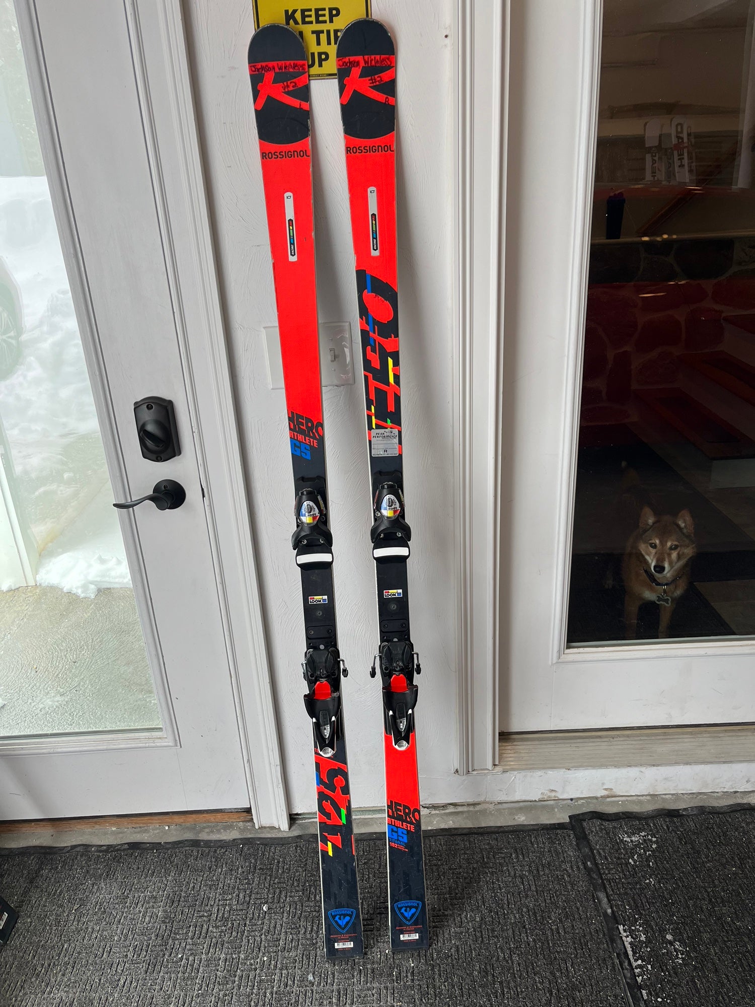 Rossignol 182 GS Skis With Bindings | SidelineSwap | Buy and Sell