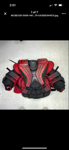 Used Small Bauer Vapor 2X Pro Goalie Chest Protector