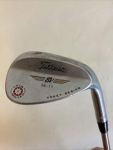 Titleist Vokey Spin Milled SW 56* Sand Wedge With Steel Shaft