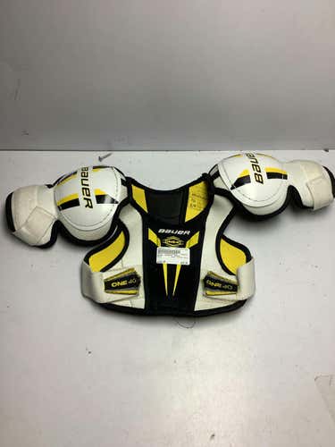 Used Bauer Supreme One40 Sm Ice Hockey Shoulder Pads
