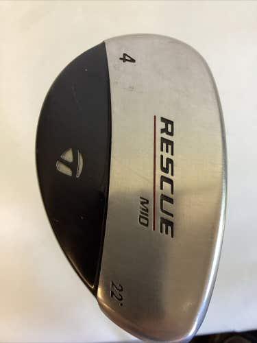 TaylorMade Rescue Mid 4-Hybrid 22* With Regular Graphite Shaft