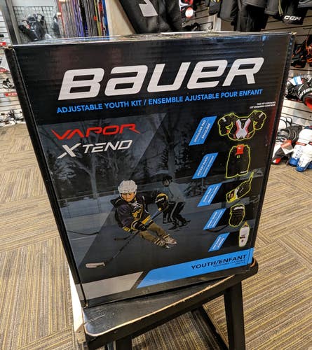 New Bauer Vapor Xtend Youth Kit
