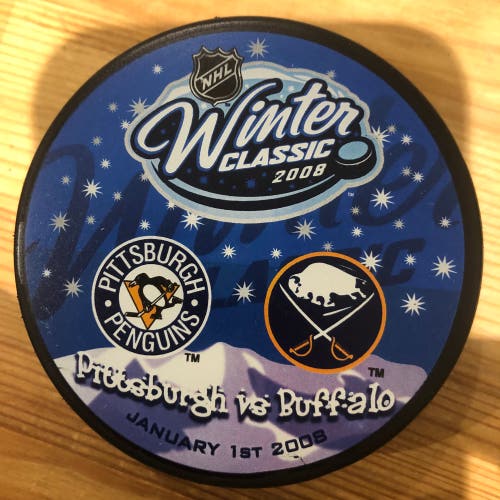 Winter Classic Penguins Vs Sabres ‘08 puck