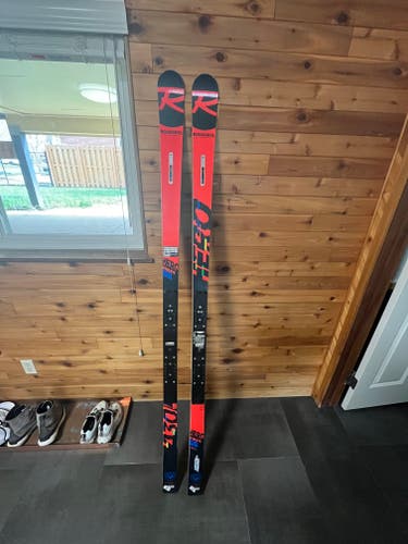 Used Women's Rossignol 188 cm Racing FIS GS model 42 Skis Without Bindings