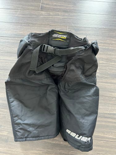 Black Used Medium Bauer  Supreme Total one MX3 Pant Shell