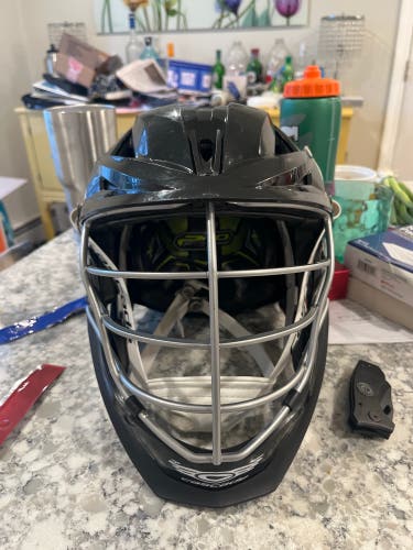 Mint Condition Black Xrs Pro Lacrosse Helmet