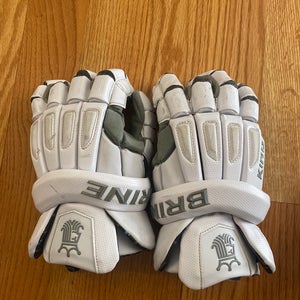 Used  Brine 14" Lacrosse Gloves
