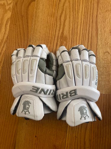 Used  Brine 14" Lacrosse Gloves