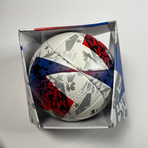 Adidas MLS OFFICIAL Match Ball 2023 24 Game Ball White Red Soccer 4 Ball Lot
