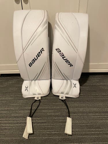 Used  Bauer  Vapor X2.7 Junior Goalie Leg Pads