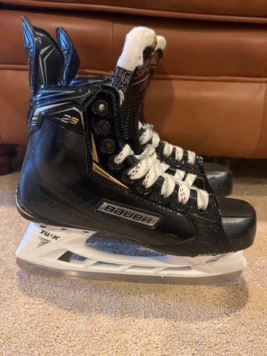 Bauer Regular Width Size 5.5 Supreme 2S Hockey Skates Super Feet Inserts
