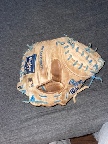 Used  Catcher's 34" Heart of the Hide Baseball Glove