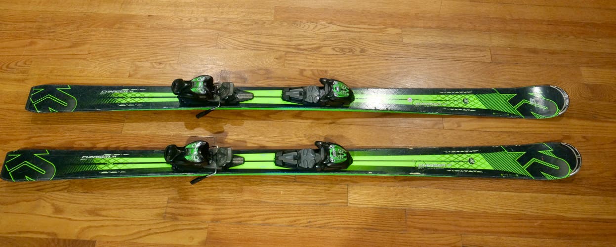 Used Unisex K2 154 cm All Mountain charger JR Skis With Bindings