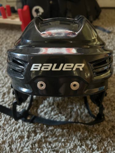 Used Medium Bauer IMS 5.0 Helmet Pro Stock