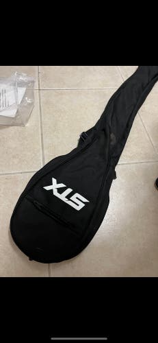 Black Stx lacrosse bag for girls lacrosse