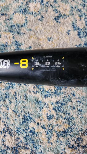 Used 2023 Easton Hype Comp USSSA Certified Bat (-8) Composite 26 oz 31"