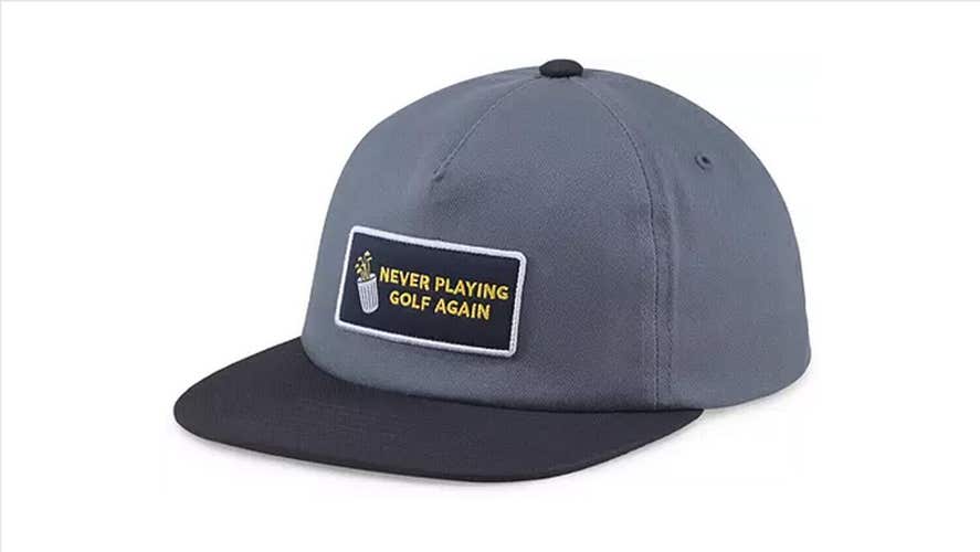 NEW Puma Never Playing Evening Sky/Navy Adjustable Snapback Golf Hat/Cap