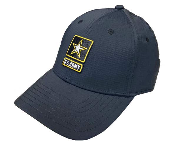 NEW TaylorMade Custom Radar U.S. Army Black Adjustable Golf Hat/Cap