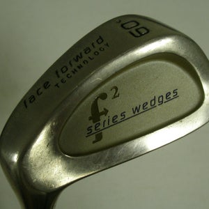 F2 Series Lob Wedge 60* (Steel, LEFT) LW Face Forward Golf Club LH