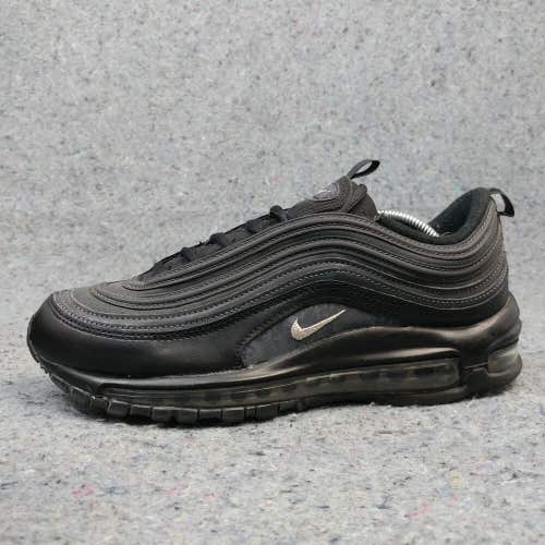 Nike Air Max 97 Womens 9 Running Shoes Low Sneakers Black Metallic DH0558-001