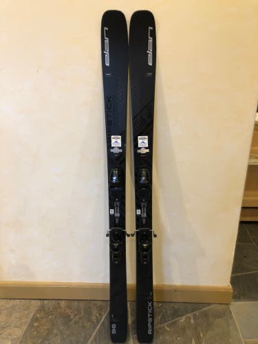 2024 Elan Black Edition Ripstick 96 Skis With Tyrolia Prd 12 Bindings 188cm