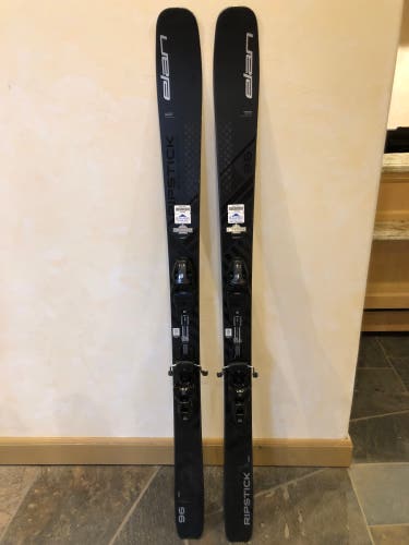 2024 Elan Black Edition Ripstick 96 Skis With Tyrolia Prd 12 Bindings 180cm