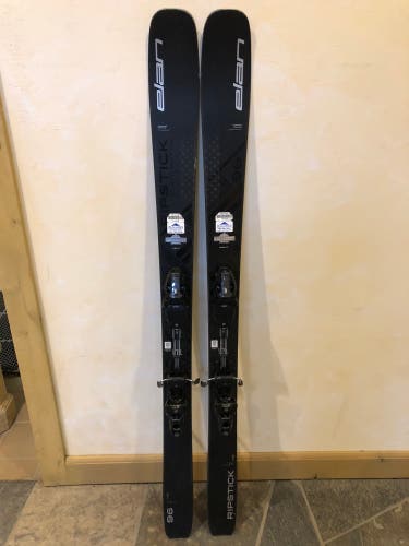 2024 Elan Black Edition Ripstick 96 Skis With Tyrolia Prd 12 Bindings 172cm