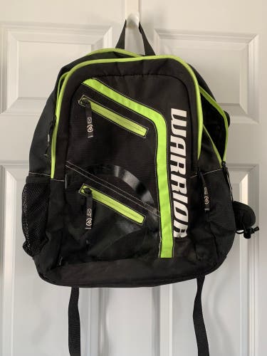 Used Warrior Lacrosse Bag with Stick Holder