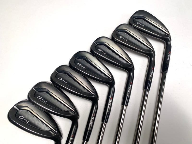 Ping G710 Iron Set 5-PW+GW Red Dot 1* Flat Recoil ES 780 F3 Regular RH Midsize