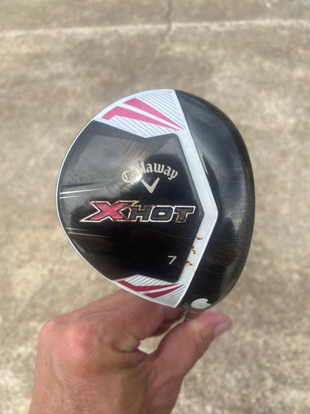 Used Women's Callaway X Hot Right Handed Fairway Wood 7 Wood