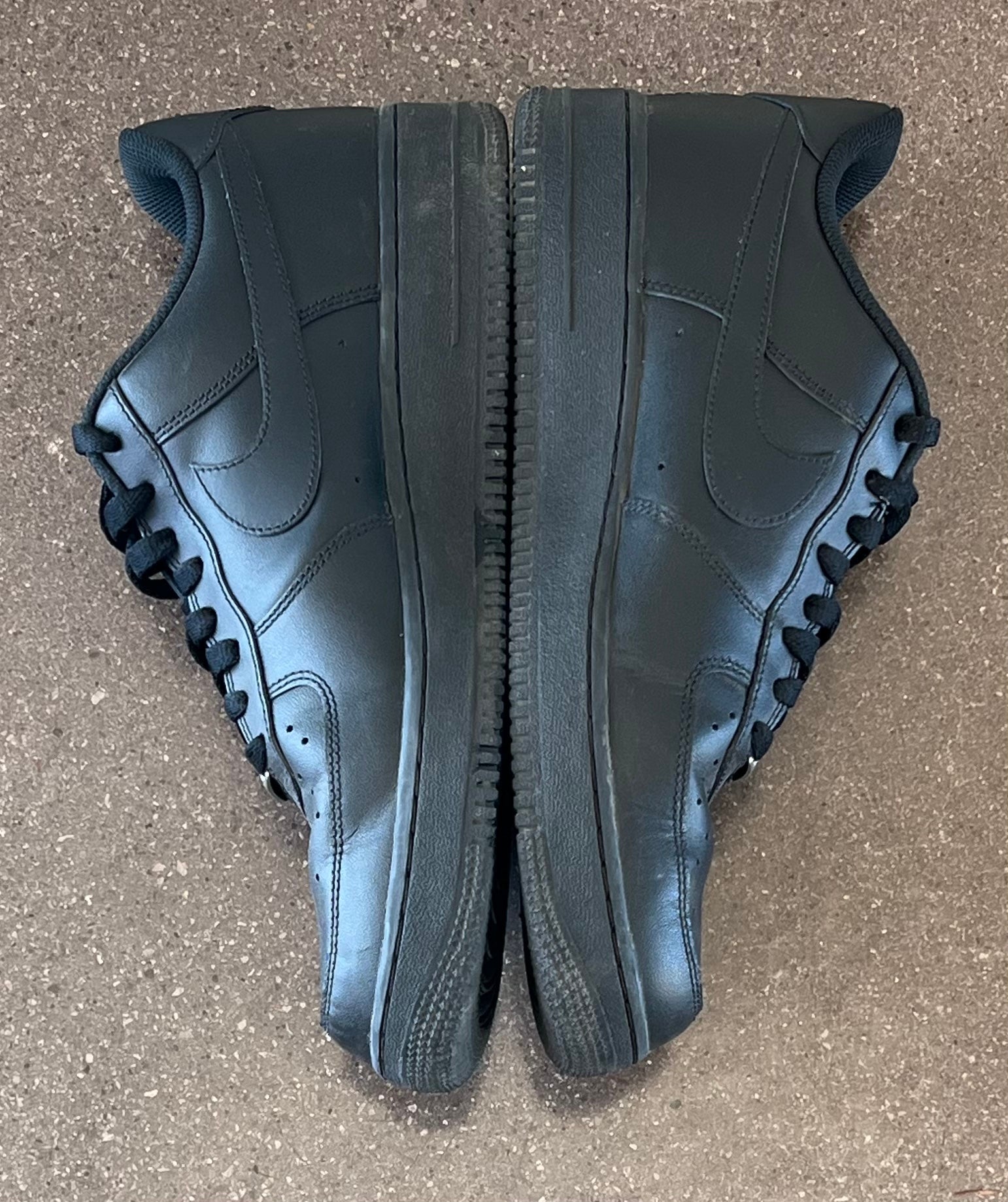 used black air force ones