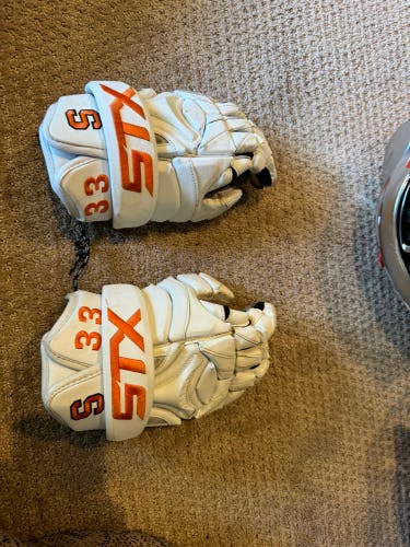 Syracuse throwback stx gloves