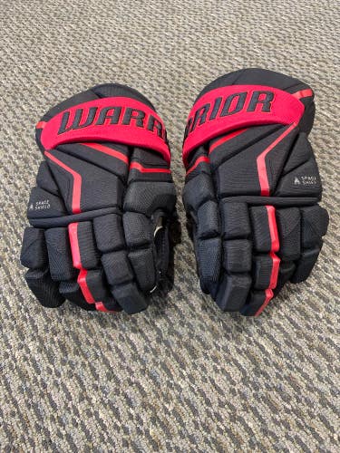 Black Used Senior Warrior Alpha Classic Pro Gloves 15"