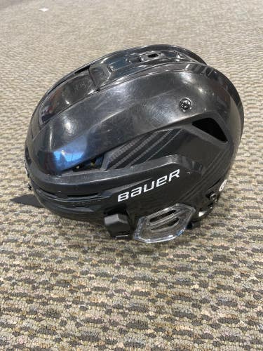 Black Used Small Bauer Re-Akt 85 Helmet