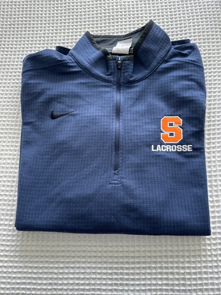 Nike Syracuse Lacrosse 1/4 zip pullover size XL
